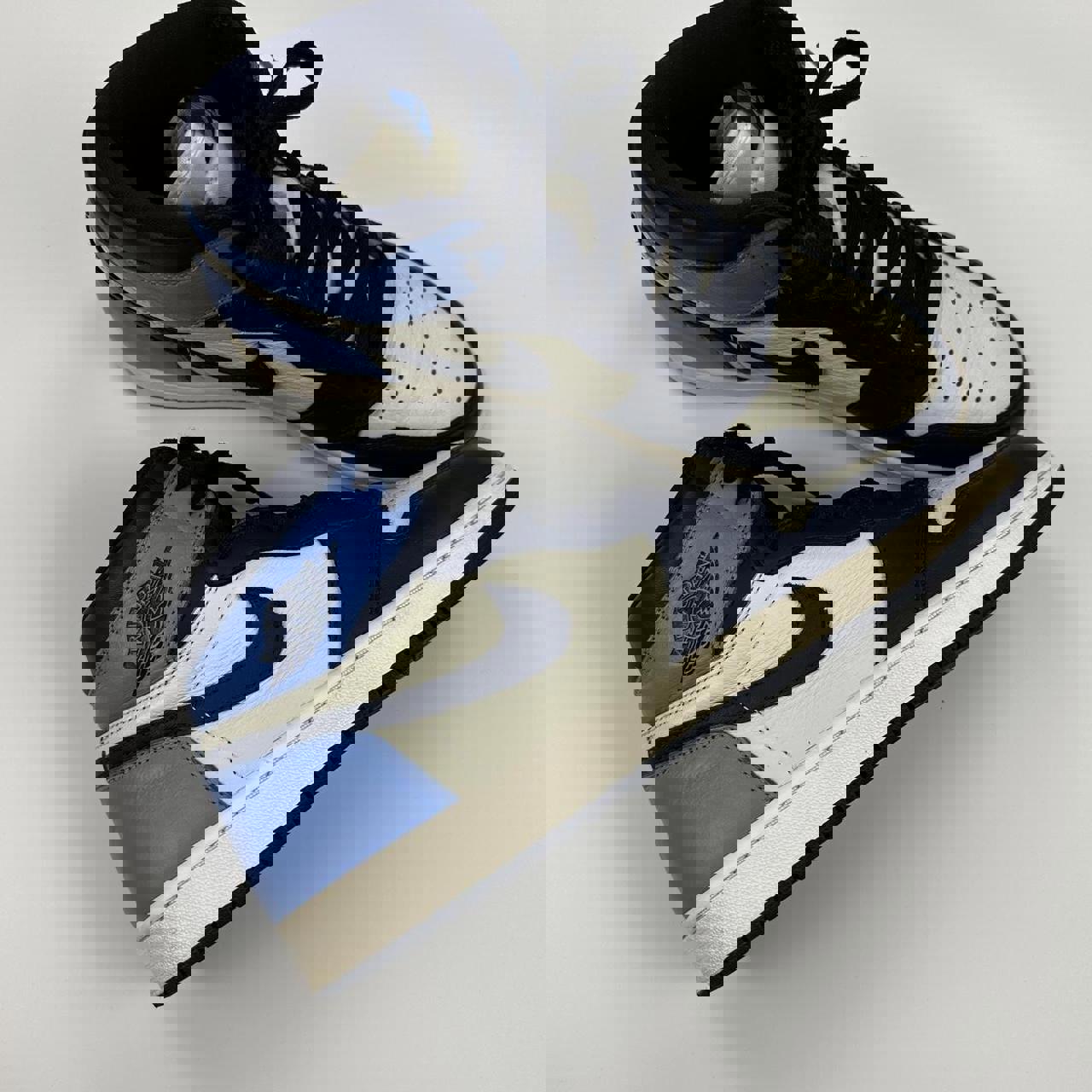 Jordan 1 Retro High ‘Obsidian’ colourway.