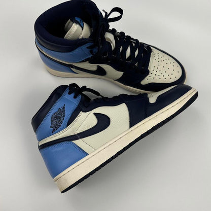 Jordan 1 Retro High ‘Obsidian’ colourway.