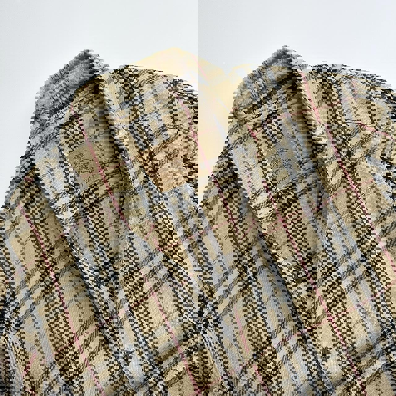 Burberry Nova Check Denim Jacket