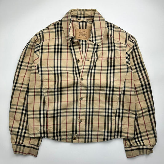 Burberry Nova Check Denim Jacket